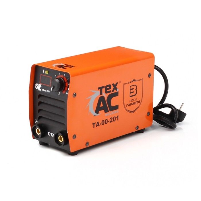 Зварювальний апарат інверторний Tex.AC ТА-00-201 TITAN (6.4 кВт, 250 А)