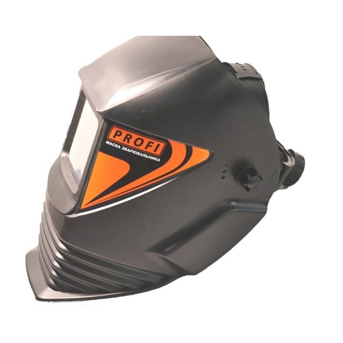 Маска сварщика ПРОФИ пластиковое большое стекло