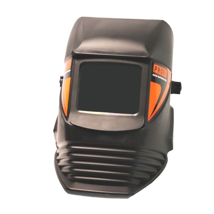 Маска сварщика ПРОФИ пластиковое большое стекло