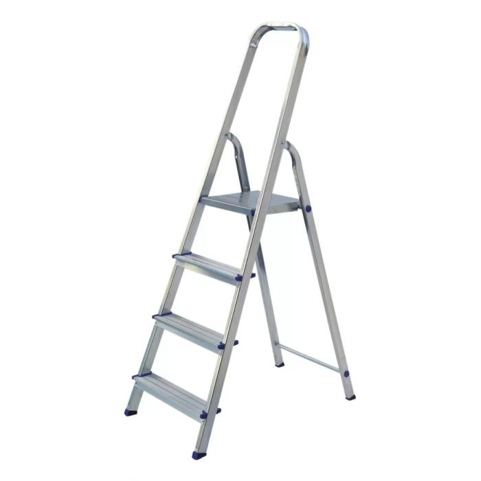 Алюмінієва драбина-стрем'янка ELKOP ALW 404 (4 сходинки) (36121)
