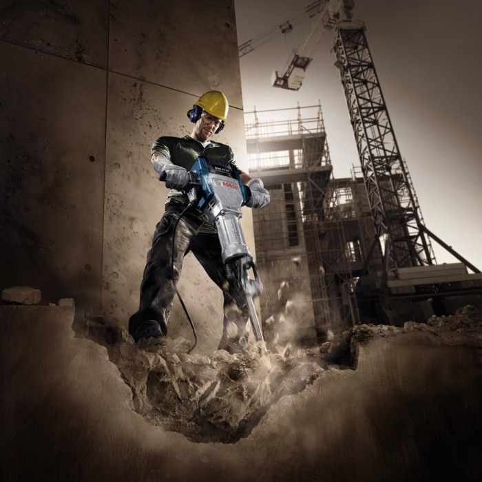 Отбойный молоток Bosch GSH 27 VC Professional (2 кВт, 62 Дж) (061130A000) (061130A000)