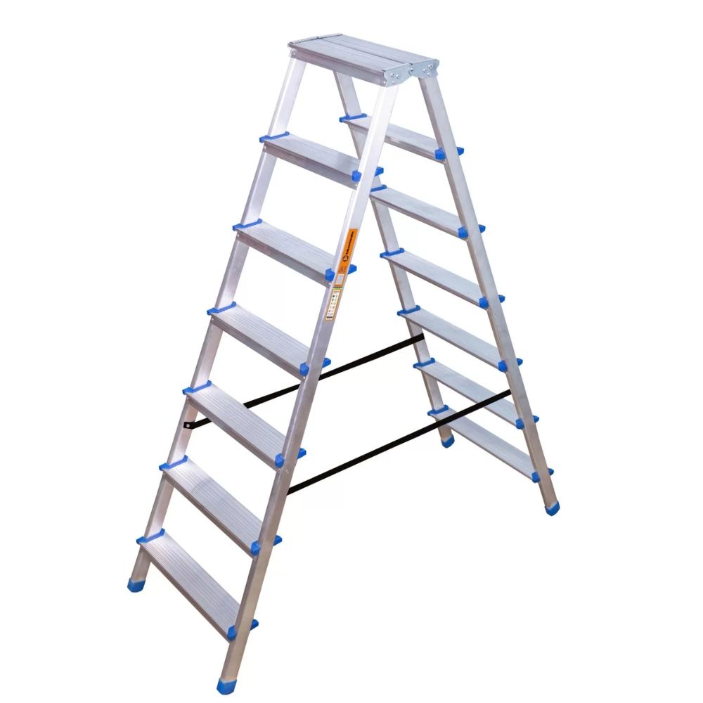 Лестница-стремянка двухсторонняя BLUETOOLS Expert (7 ступенек) (160-9075)