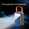 Повербанк DX-203 120w 50000 mAh, Li-Pol черный с быстрой зарядкой и фонарем