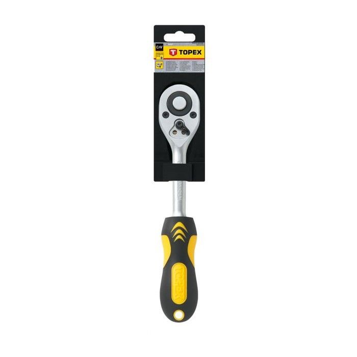 Ключ-трещітка Topex (1/2", 250 мм) (38D541)