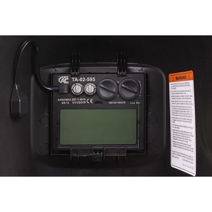 Зварювальна маска-хамелеон Tex.AC ТА-02-595 (92х42 мм)