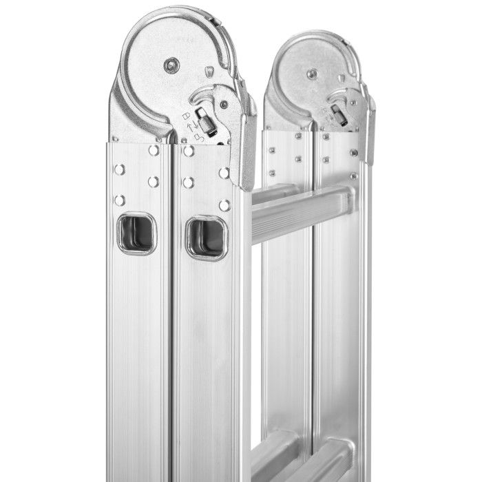 Лестница-трансформер алюминиевая Цветок PRO HD (4х4 ступеньки) (110-9604)