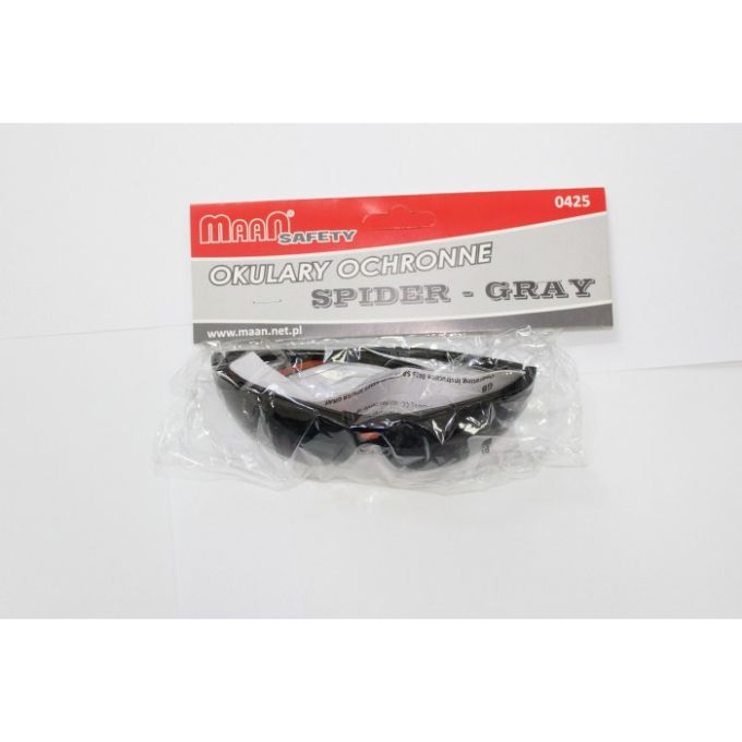 Окуляри захисні Spider сірі, MAAN (0425)