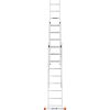 Лестница алюминиевая 3-х секционная BLUETOOLS (3х9 ступенек) (160-9006)