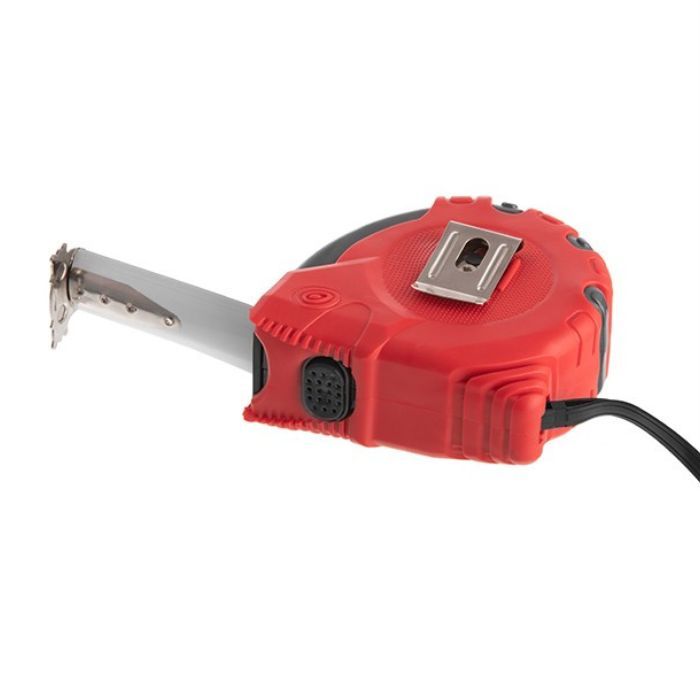 Рулетка з фіксатором 5м*25мм INTERTOOL "Супер Магніт"