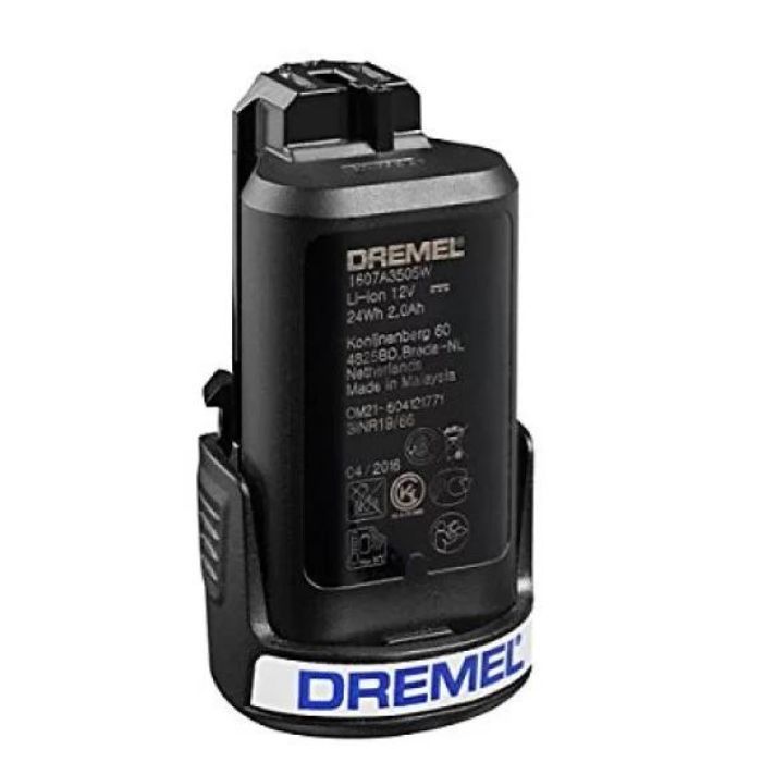 Акумулятор для Dremel 8220 и 8300 (Li-Ion, 12 В, 2.0 А*год) (26150880JA)