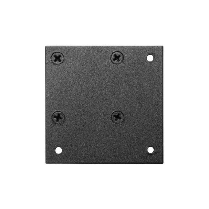 Опора алюмінієва Н=60 чорна матова