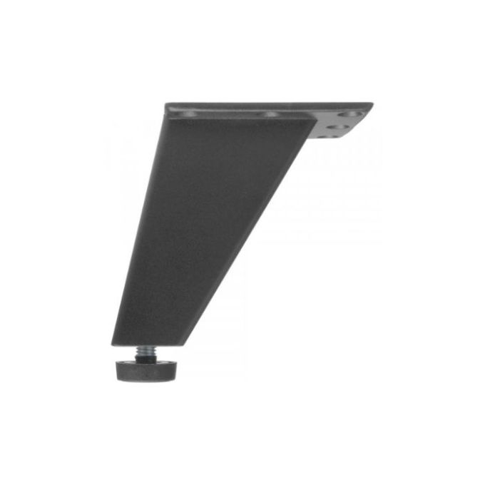 Опора скошена алюмінієва, колір графіт матова
