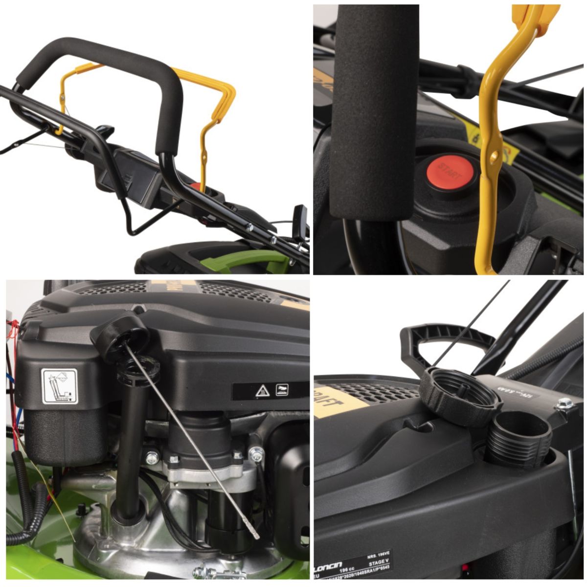 Газонокосарка бензинова Procraft PLM505ES