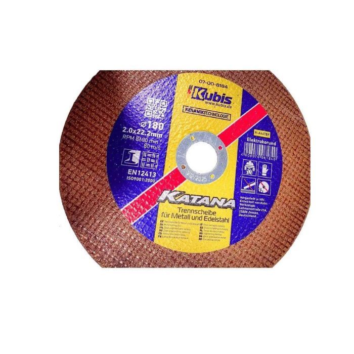 Диск відрізний по металу і нержавіючої сталі 180*2.0*22 мм, Ceramic