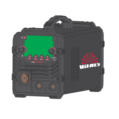 Зварювальний апарат Vitals Professional MIG 2000 Digital LCD