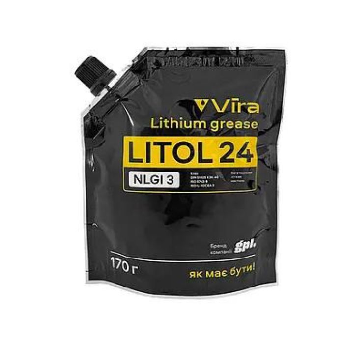 Смазка VIRA LITOL 24 0,170кг дой-пак ПЭ