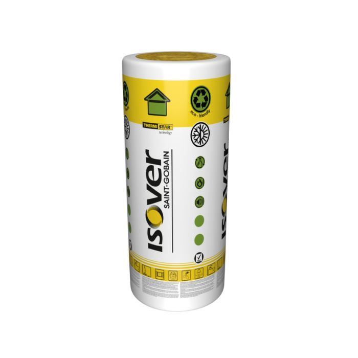 Мінероловатний утеплювач ISOVER Еко 50+50мм λ=0,044 ,1,2*7,0 м, 0,84