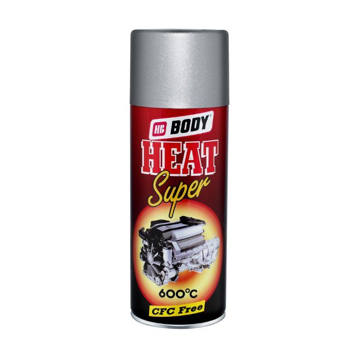 Корпус Sprey 418 Тепло -резистентный серебро 600 ° C 400 мл.