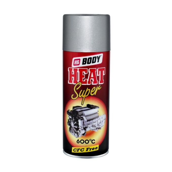 Body Sprey 418 термостійка фарба срібляста 600°С 400 мл.