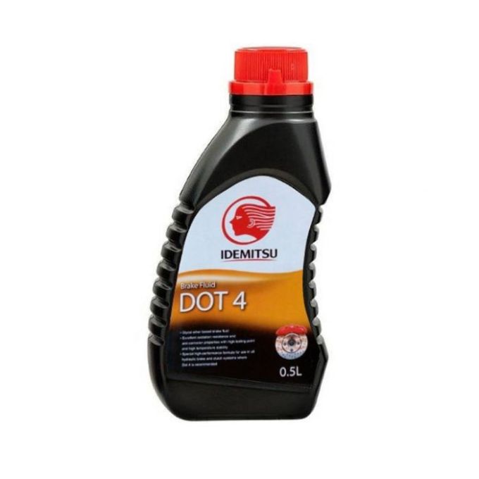 Рідина гальмівна IDEMITSU BRAKE FLUID DOT 4 0.5л