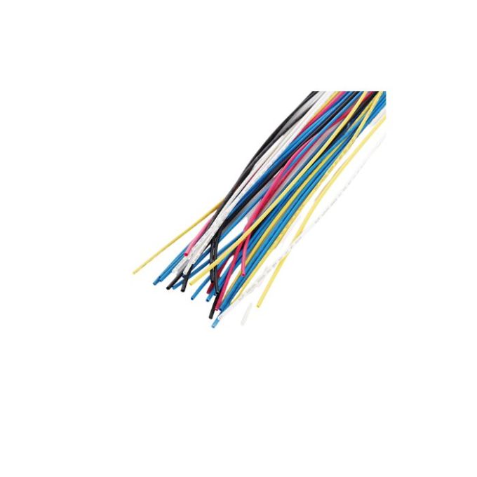 Термоусадочная трубка 1мм набор 6 цветов (пак. 1м*30шт) APRO