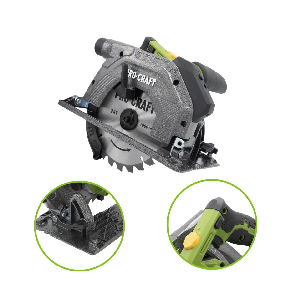 Циркулярная пила Procraft KR190/2350