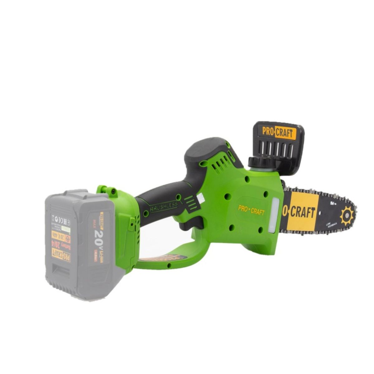 Набір ProCraft Пила акумуляторна PKA20/4+акб 20/4+з/п 20/1+олива 200мл