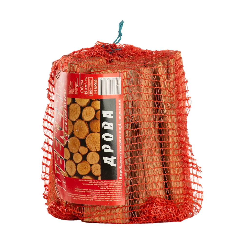 Дрова-поленья TM "Weekend", 15 дм.куб.
