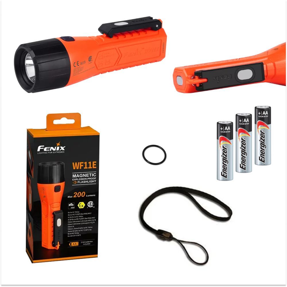 Фонарь ручной взрывобезопасный Fenix WF11E ручной взрывобезопасный Fenix WF11E