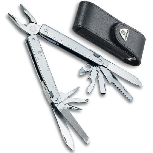 Мультитул Victorinox в кожаном чехле 3.0323.L