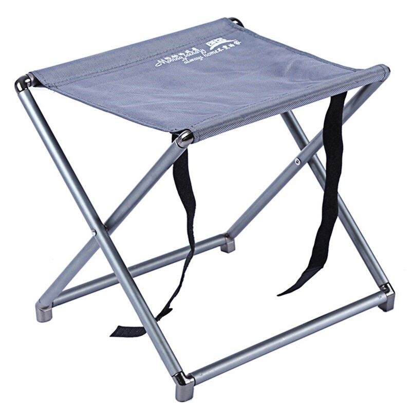 Складний стілець BRS-D21 сірий