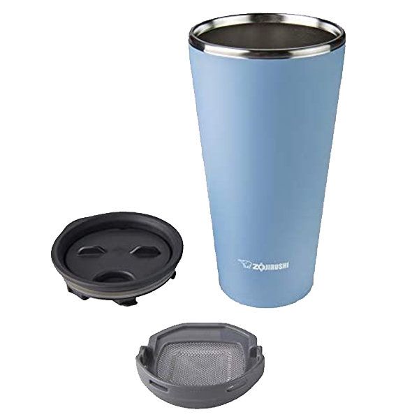 Термостакан ZOJIRUSHI SX-FSE45AJ с ситечком 0.45 л, блакитний