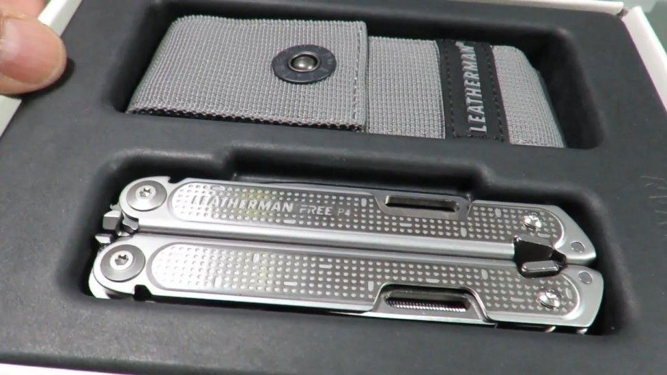 Мультиинструмент Leatherman Free P4, синтетический чехол, картонная коробка