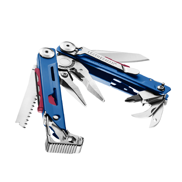 Мультиинструмент Leatherman SIGNAL COBALT, синтетический чехол, картонная коробка
