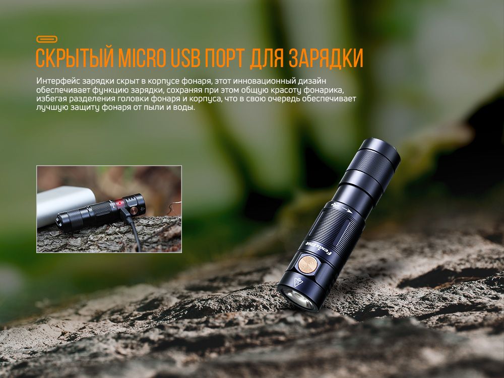 Фонарь ручной Fenix E09R фонарь ручной Fenix E09R
