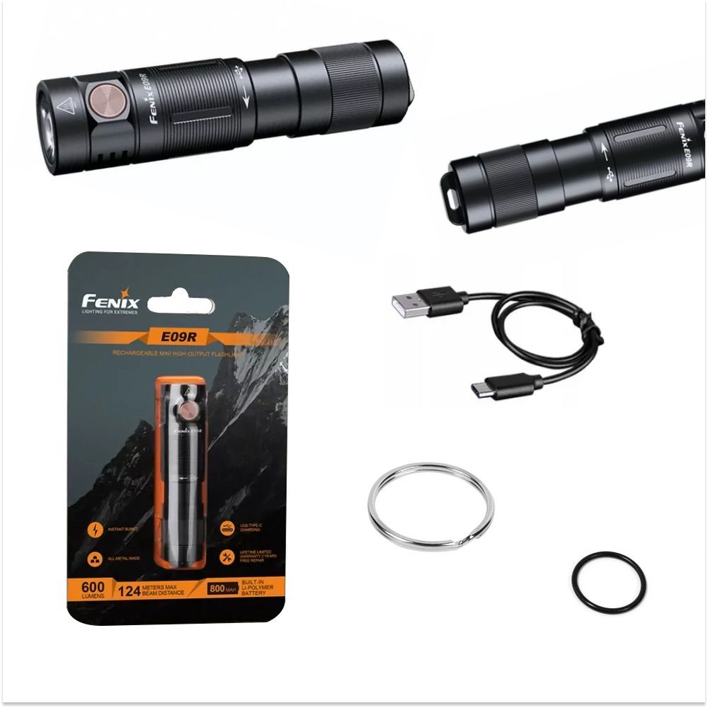 Фонарь ручной Fenix E09R фонарь ручной Fenix E09R