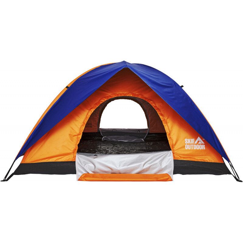 Палатка Skif Outdoor Adventure II, 200x200 cm помаранчево-синя