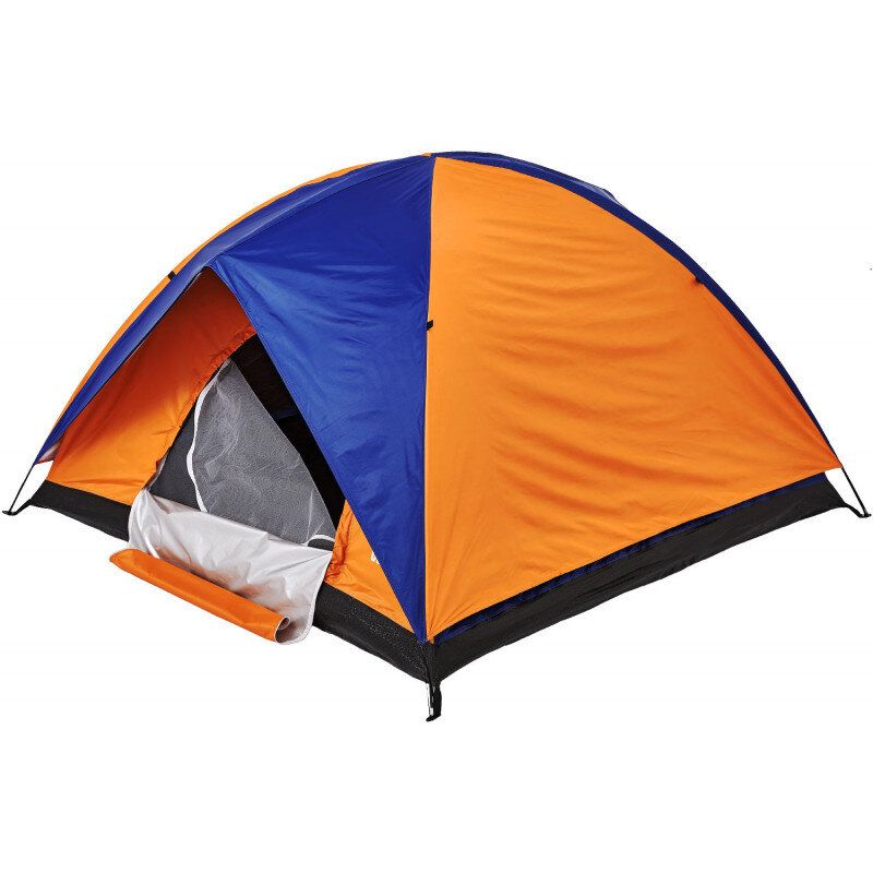 Палатка Skif Outdoor Adventure II, 200x200 cm помаранчево-синя