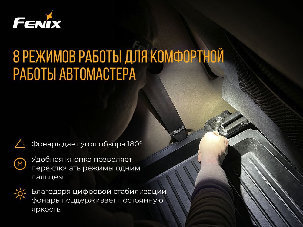 Фонарь налобный Fenix HM70R налобный Fenix HM70R