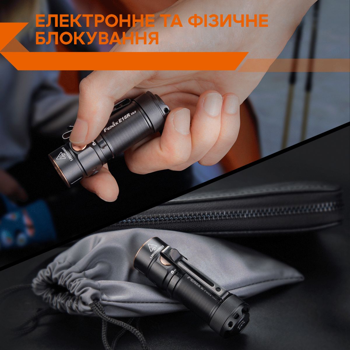 Фонарь ручной Fenix E18R V2.0 фонарь ручной Fenix E18R V2.0