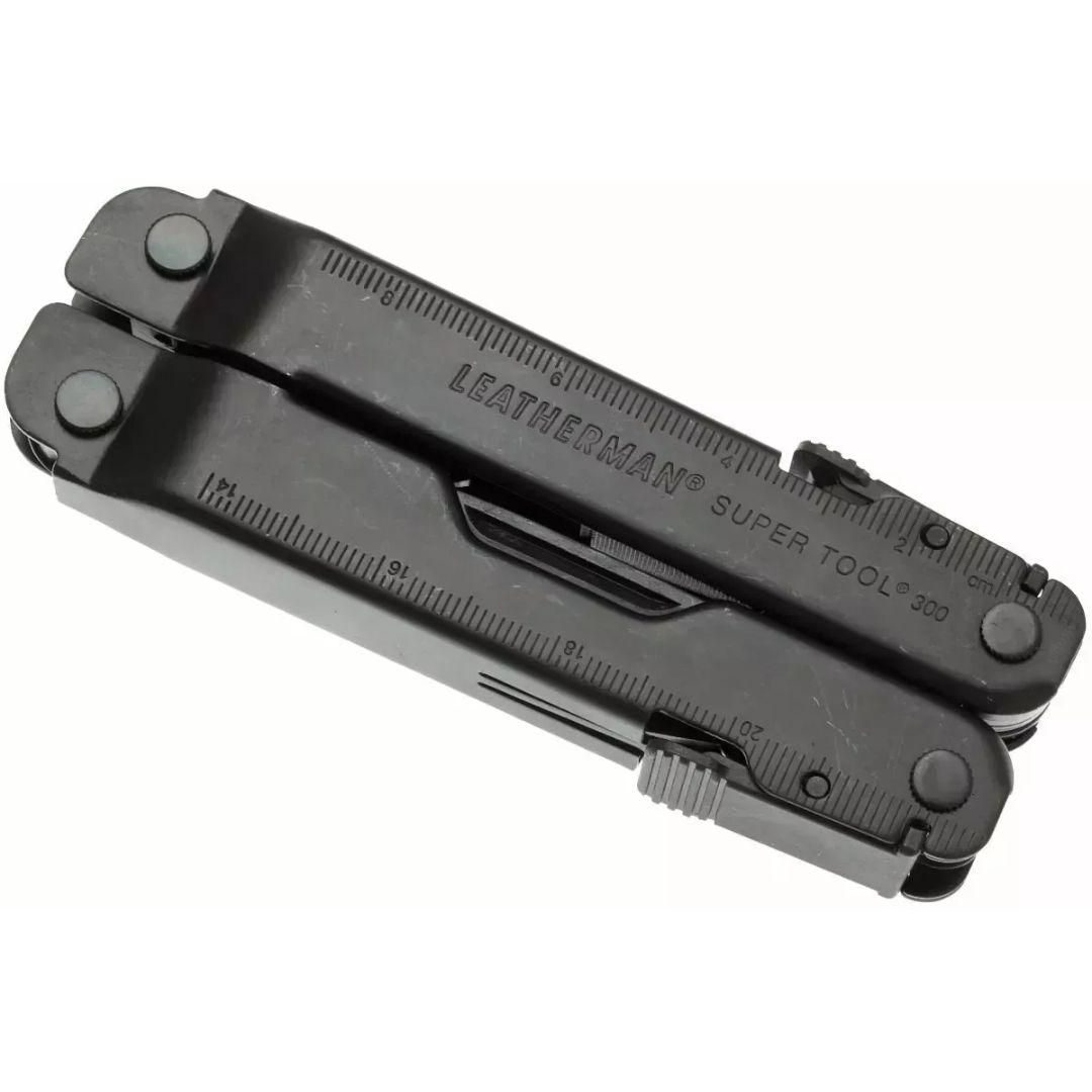Мультиінструмент Leatherman Super Tool 300 BLACK, чохол MOLLE (чорн), картонна коробка