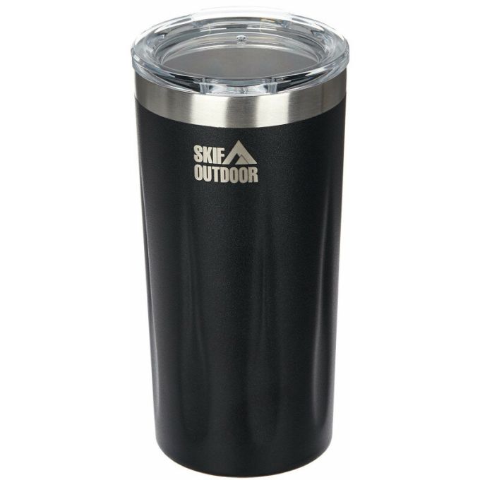 Термопляшка Skif Outdoor Drop, 0.42L чорна