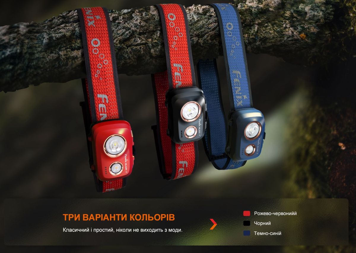 Фонарь налобный Fenix HL32R-T черный Fenix HL32R-T черный