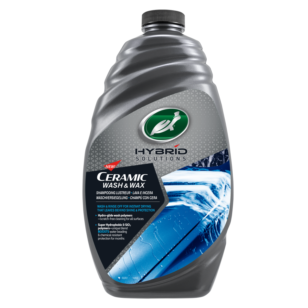 Автошампунь з керамікою Turtle Wax HS Ceramic Wash-n-Wax 1,42 л