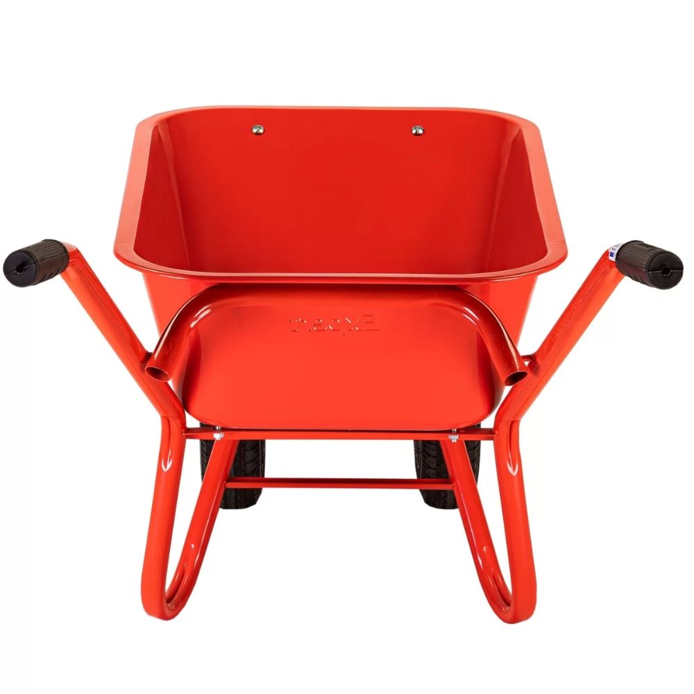 Будівельна двоколісна тачка КВІТКА PRO Formula 1 Expert (100 л, 180 кг, ПК) (110-4066)