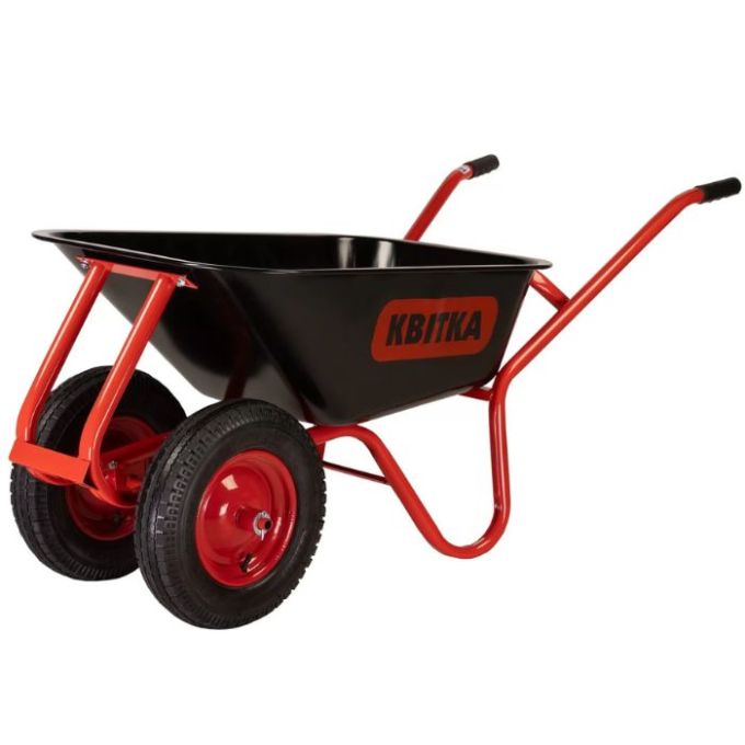 Двухколесная садовая тачка КВИТКА PRO Formula 1 Industrial (100 л, 180 кг, ПК) (110-4068)