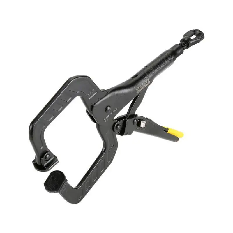 Клещи зажимные STANLEY FATMAX с фиксатором и С-образными губками 280 мм.