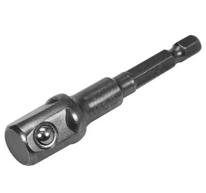 Тримач-адаптер торцевих головок YATO 3/8" 65 мм HEX-1/4"