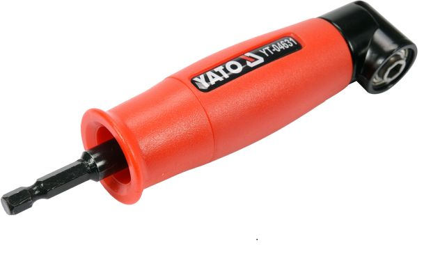 Тримач-адаптер кутовий YATO 155мм 13Нм HEX-1/4" під кутом 90°