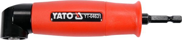 Тримач-адаптер кутовий YATO 155мм 13Нм HEX-1/4" під кутом 90°